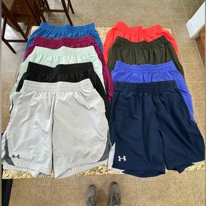 Under Armour Men’s Fitted Heatgear - LG - 8 pairs - ONE BUNDLE